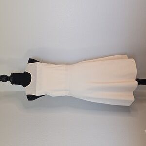Ann Taylor Creme Knit Dress Size LP